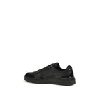 Philipp Plein Black Polyester Low Top Sneakers