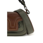 Pierre Hardy Brown Calf Leather Bos Taurus Handbag