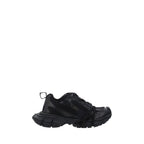 Balenciaga Black Polyurethane Chunky Sneakers