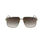 Victoria Beckham Gold Metal Sunglasses