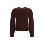Maison Kitsuné Brown Wool Oves Aries Sweatshirt