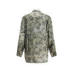 R13 Bicolor Viscose Blouse