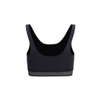 New Balance Black Polyester Sport Bra