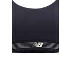 New Balance Black Polyester Sport Bra