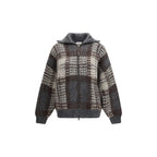 Brunello Cucinelli Gray Mohair Cardigan