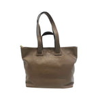 Baldinini Trend Beige Cowhide Handbag