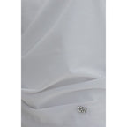 Ganni White Cotton Pattern Shirt