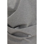 Ganni Gray Cotton Pattern Shirt