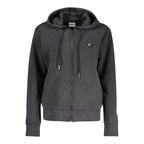 Guess Jeans Black Polyester Women's Hoodie