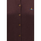 Vivienne Westwood Purple Wool Oves Aries Cardigan