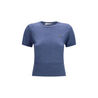 Vivienne Westwood Blue Wool Oves Aries Sweatshirt