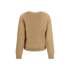 Ganni Beige Polyamide Sweatshirt
