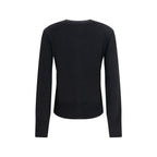 Vivienne Westwood Black Wool Oves Aries Cardigan