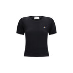 Vivienne Westwood Black Wool Oves Aries T-Shirt