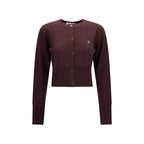 Vivienne Westwood Purple Silk Cardigan
