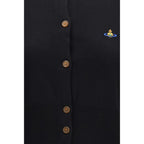 Vivienne Westwood Black Silk Cardigan