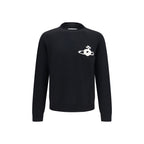Vivienne Westwood Black Wool Oves Aries Sweatshirt