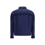 Baziszt Blue Alpaca Vicugna Pacos Full-Length Jacket