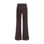 Avenue Montaigne Brown Polyamide Casual Pants