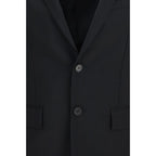 Fendi Black Mohair Blazer