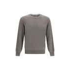 Brunello Cucinelli Gray Cashmere Sweater