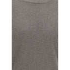 Brunello Cucinelli Gray Cashmere Sweater