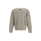 Represent Beige Wool Oves Aries Sweatshirt