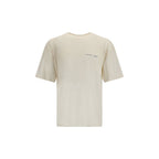 Represent Beige Cotton T-Shirt