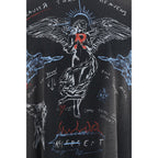 Represent Black Cotton T-Shirt