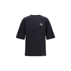 Palm Angels Black Cotton T-Shirt