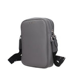 Burberry Gray Leather Crossbody Bag