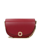 Burberry Red Leather Shoulder Bag