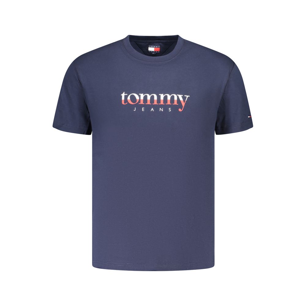 Tommy Hilfiger Blue Cotton Men's T-Shirt