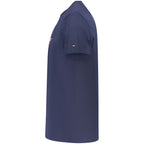 Tommy Hilfiger Blue Cotton Men's T-Shirt