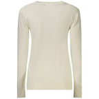 Guess Jeans White Viscose Sweatshirt