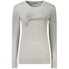 Guess Jeans Gray Viscose Sweatshirt