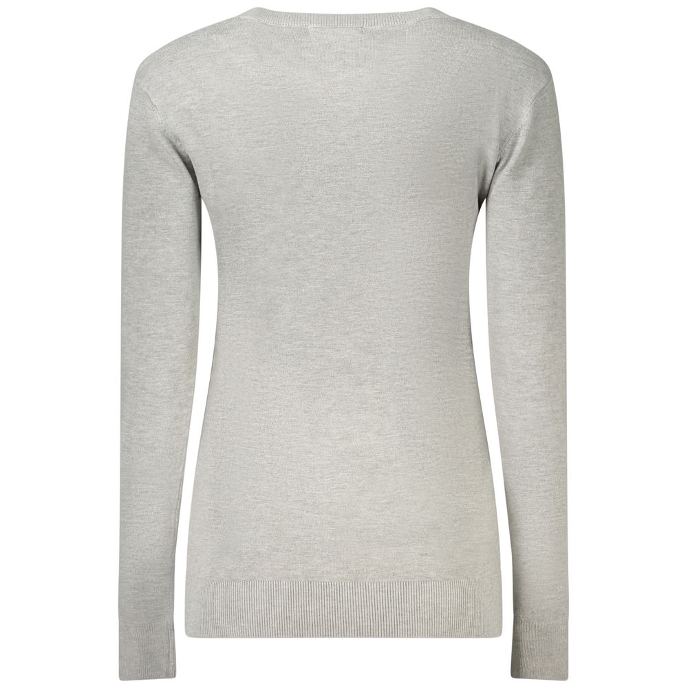 Guess Jeans Gray Viscose Sweatshirt
