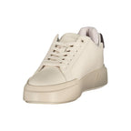 Calvin Klein White Polyester Athletic Sneakers