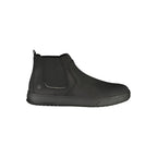 Lumberjack Black Polyester Ankle Boots