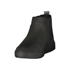 Lumberjack Black Polyester Ankle Boots