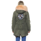 Mr&Mrs Italy Green Cotton Women Jacket