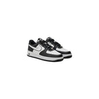 Nike Black And White Leather Low Top Sneakers