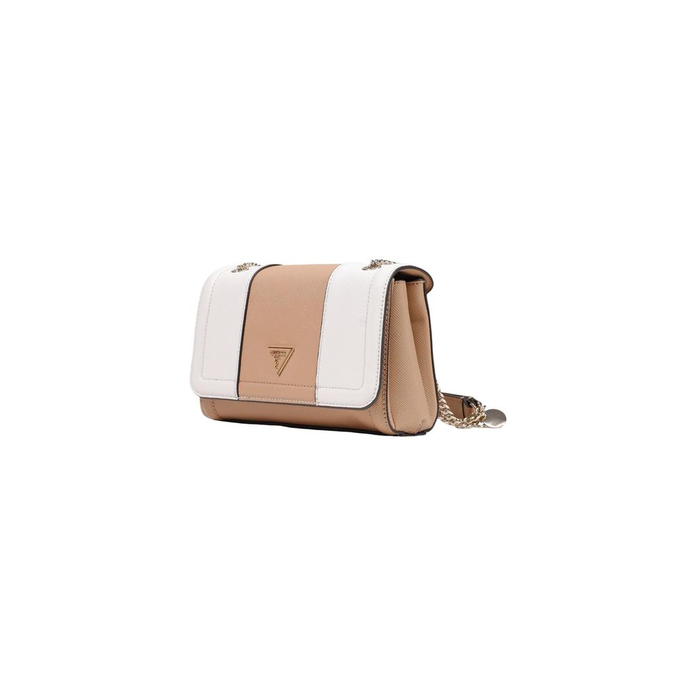 Guess Beige Polyethylene Handbag