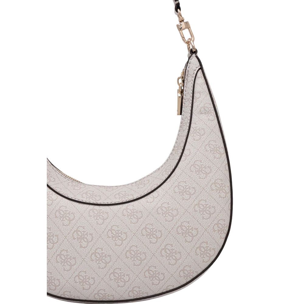 Guess White Polyethylene Handbag