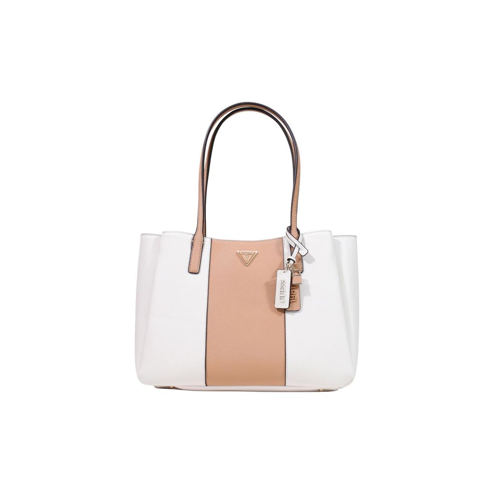 Guess Beige Polyethylene Handbag