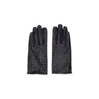 Pieces Black Polyethylene Gloves