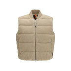 Parajumpers Beige Polyester Sleeveless Jacket