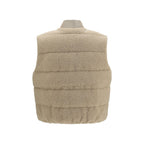 Parajumpers Beige Polyester Sleeveless Jacket