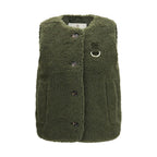Barbour Bicolor Recycled Polyester Sleeveless Jacket