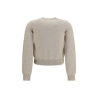 Maison Kitsuné Beige Cotton Cardigan